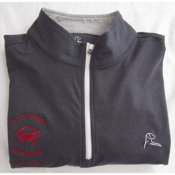 Rhoback 2021 The Choptank Invitation Men 1/4 Zip Pullover Shirt Sz M (MT856)